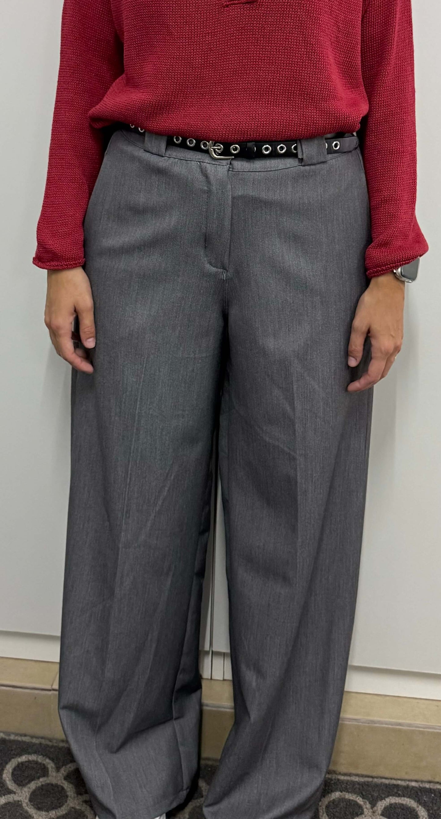 Pantalon de vestir con cinturón