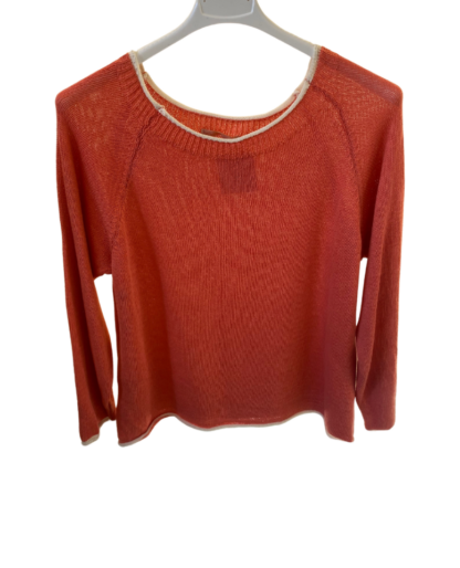 Jersey de hilo con cuello barco - Imagen 3
