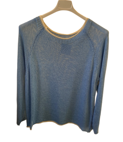 Jersey de hilo con cuello barco - Imagen 5