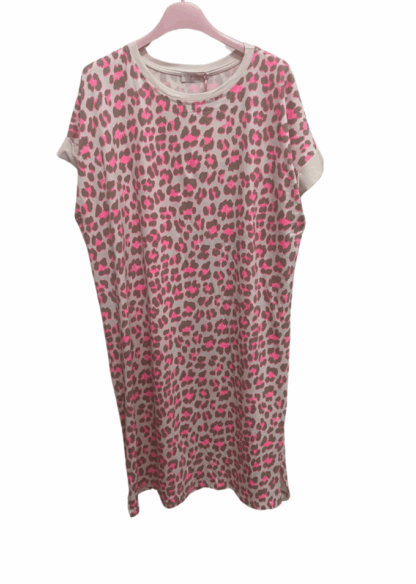 Vestido de algodón animal print Fluor - Imagen 4