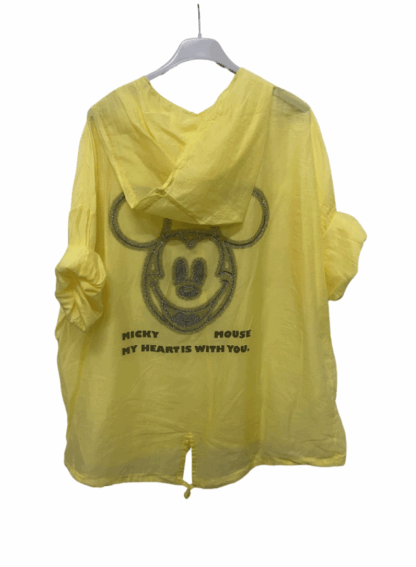 chaqueta de seda con la Minnie de brillo - Imagen 4