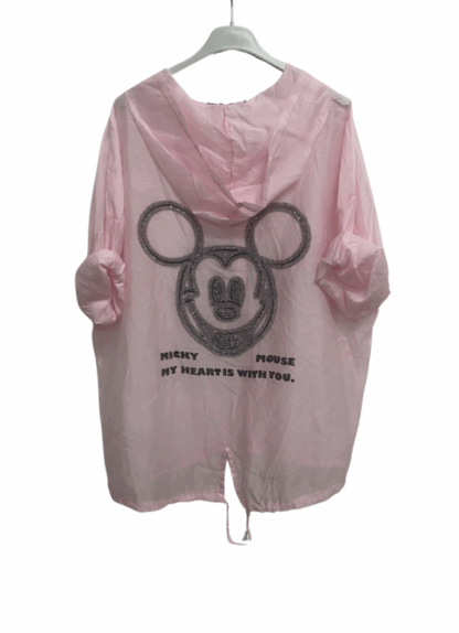 chaqueta de seda con la Minnie de brillo - Imagen 6