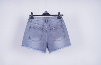 Short tejano con brilli brilli difuminado - Imagen 6