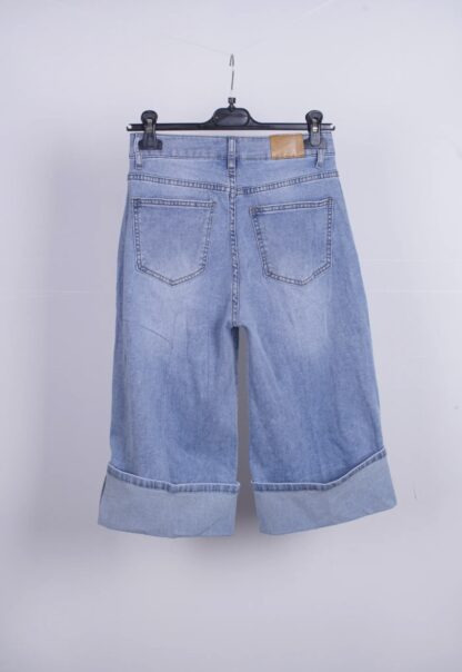 Bermudas tejanas con doble dobladillo - Imagen 3