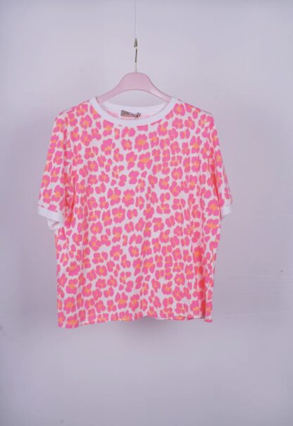 Camiseta animal print Fluor