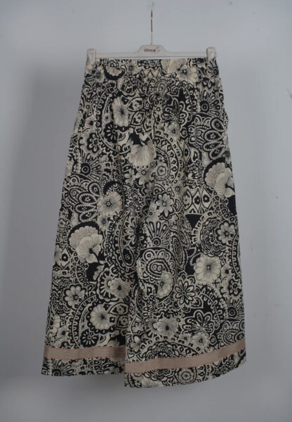 Pantalón ancho estampado étnico - Imagen 3