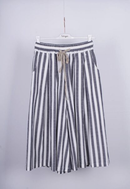 Falda pantalón de rayas - Imagen 2
